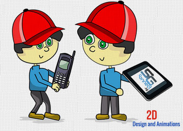 2D & 3D Design Animations